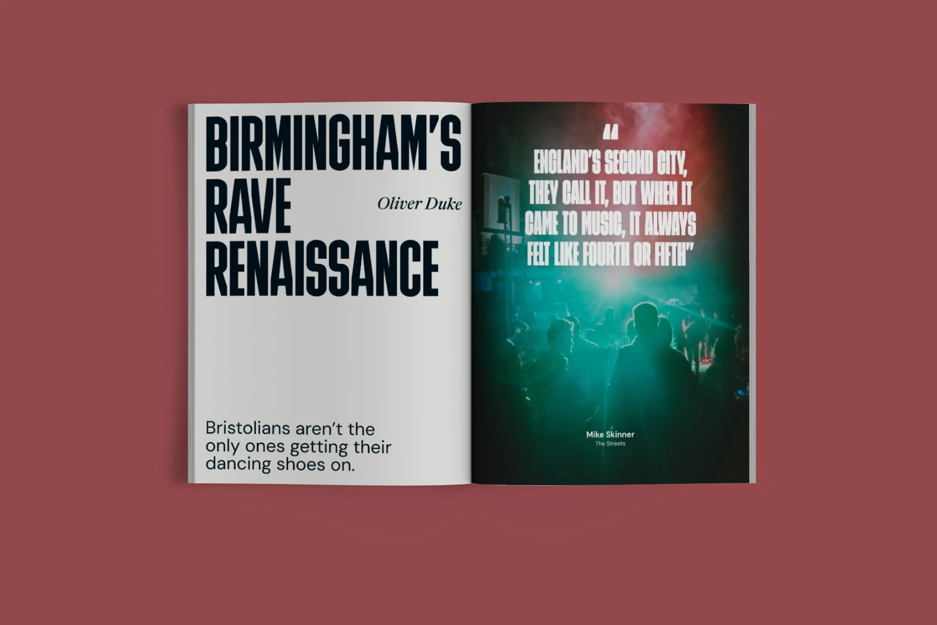 Tower Magazine page spread