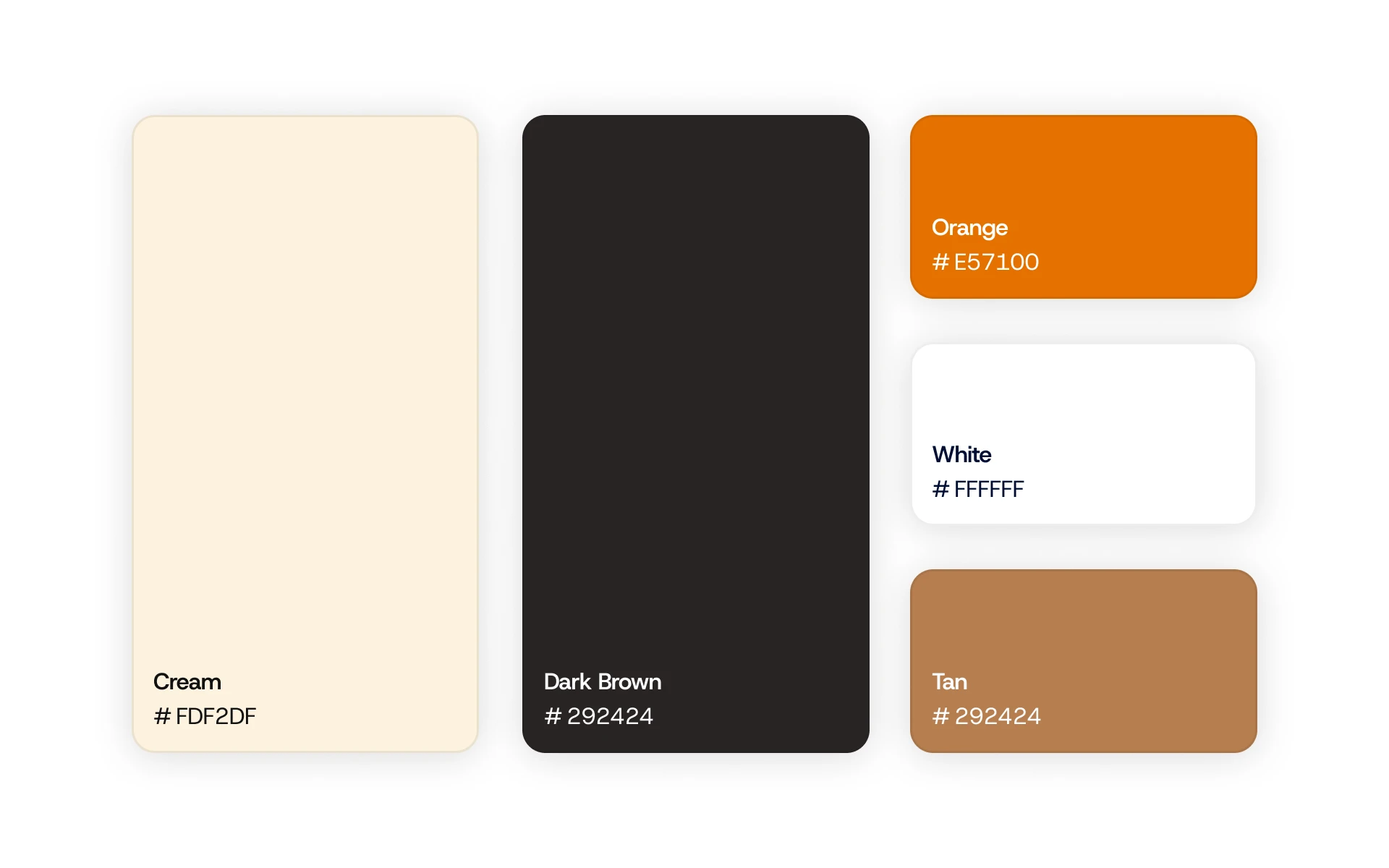 Lena Marg brand colours